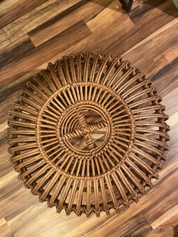 Ratanová taburetka - 3