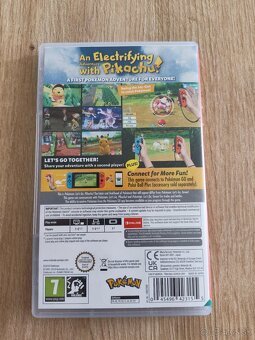 Predám Pokémon Let's Go Pikachu - Nintendo Switch a Switch - 3
