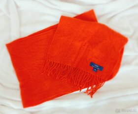 KRÁSNY ŠÁL - originál GOBI, MONGOLIAN CASHMERE - 3