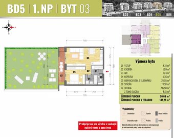 BÝVAJTE MODERNE v 2. izb. byte V NOVOSTAVBE obklopenej príro - 3