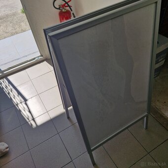 Reklamná tabuľa, reklamný stojan A1, 60x90cm - 3