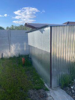 Na predaj plechová garáž 3x7 m - 3