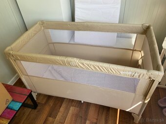 Aga4Kids detska skladacia postielka + matrac - 3