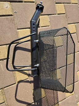Nosič na bicykel s košíkom - 3