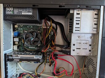 Predám herný PC - AMD A10-5700, GTX 1650, 12GB - 3