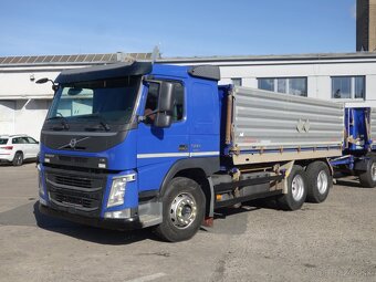 Volvo FM 500 6x4, 3strannásklápěčka + vlek Schwarzmüller - 3