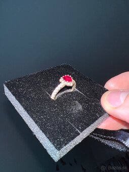 Thomas Sabo - Strieborný prsteň so srdcom (50) - 3