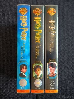 VHS kazety Harry Potter - 3