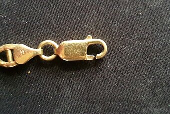 Pánsky zlatý náramok 585 - 3