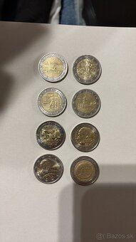 Predám, vymením 2€ mince - 3