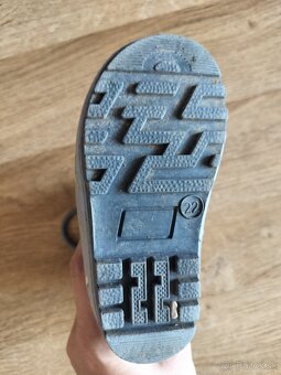 Zateplené čižmy 22 friboo - 3