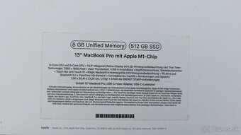 Apple MacBook Pro M1 13" Nepoužívaný - 3