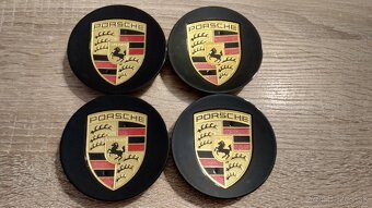 Porsche stredové krytky do kolies 76mm / 65mm viac fareb - 3