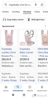 Nosič ErgoBaby Omni 360 CoolAir - 3