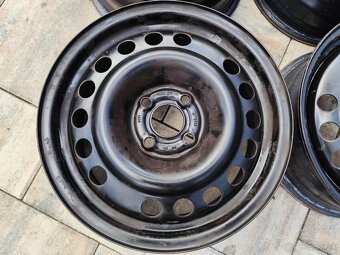 4x100 r15 plechové disky Grande Punto, Opel - 3