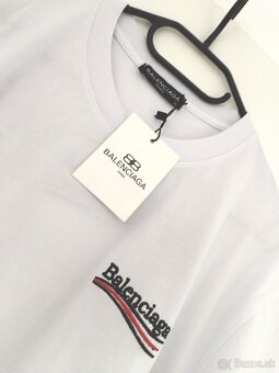 Tricko Balenciaga vysite logo - 3