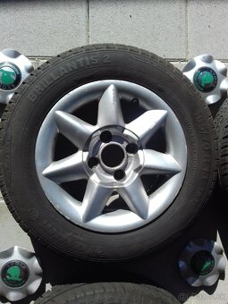 Predám letné BARUM-ky na AL diskoch 165/70 R13 79T - 3
