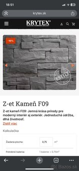 Betonovy obklad krytex Z-et Kameň F09 - 3