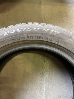 Predám Pirelli sottozero 3 245/50R19 - 3
