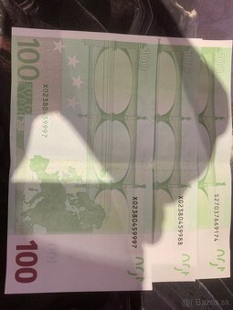 100 euro bankovky stare 2002 - 3