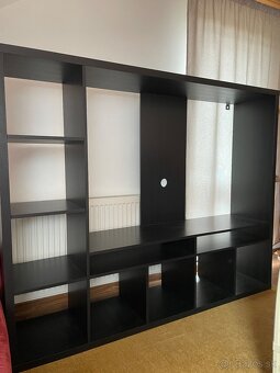 TV skrinka Laplland ikea - tmavohneda až čierna farba - 3