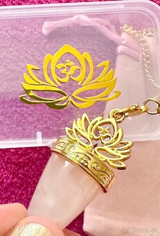 Nové ruženínové kyvadlo lotos - 3