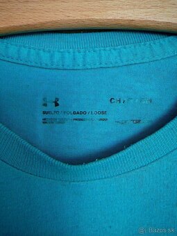 Pánske zelené tričko Under armour - 3