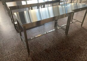 Nerezový stůl prostorový (délka 60-200cm) - 3