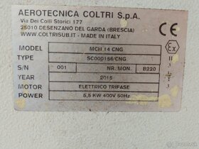 CNG plnička kompresor Coltri MCH 14 - 3