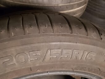 4x letné pneumatiky 205/55 r16 - 3