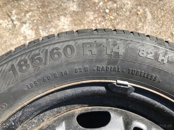 185/60 R14 letné fabia. Sada30€ - 3
