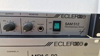 ECLER Zosilovac a mixer - 3