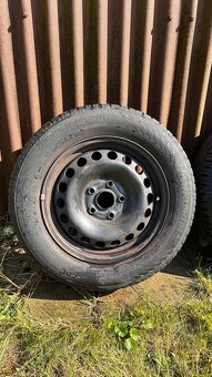 Predám plechové disky 15" 6Jx15H2 ET47 - 3