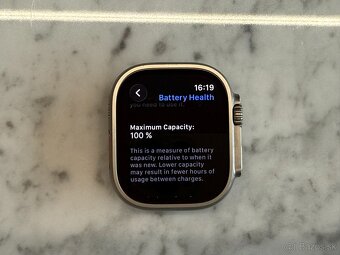 Apple Watch Ultra 2 prírodný titán - 100% stav - 3