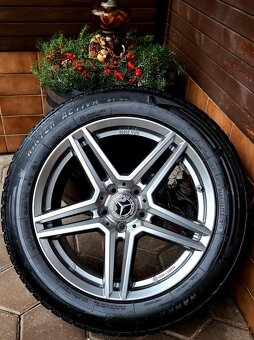Alu R18 5x112 Mercedes GLA, GLB, GLK + zimné 235/55R18 - 3
