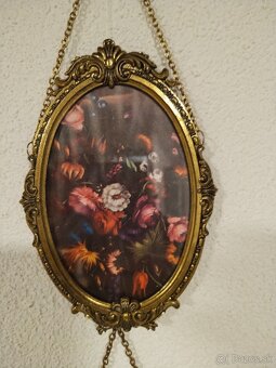 Rámečky oválné mosazné - 3