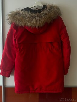 Zimná bunda Cropp červená - 3