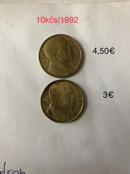 Mince 10kčs - 3