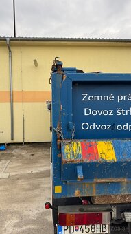 Abroll kontajner švédsky typ, 4.5m dĺžka plochy - 3