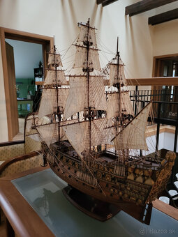 Veľký model historickej plachetnice - 3