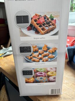 Predam 1 krát použity waflovač - 3