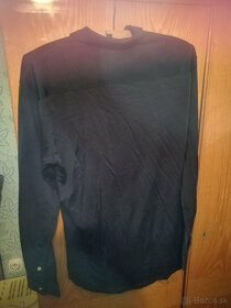 Predám značkovú košeľu Burberry veľkosť L tmavomodrej farby - 3