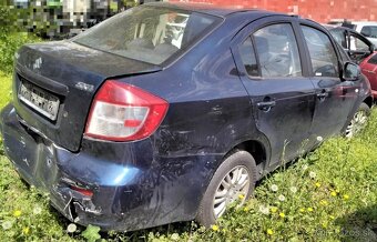 SUZUKI SX4 1.6 2008 predám DVERE sedan, NÁRAZNÍK, MOTOR M16A - 3