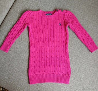 Šaty pre dievčatko zn.Polo by Ralph Lauren, veľ.98 - 3