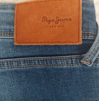 Predám pánske rifle PEPE JEANS - skrátená dĺžka - 3