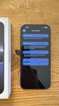 Apple iPhone 16 Pro Max 256 GB – Black Titanium - Záruka - 3