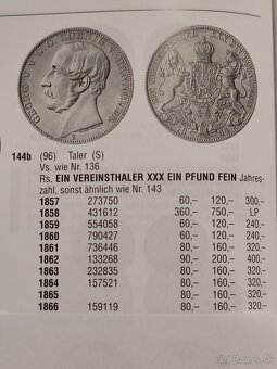 1 Toliar 1866 B Hannover - 3