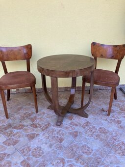 Krásne starožitné stoličky TATRA 2 ks - 3