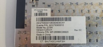Klávesnica HP DV5 - 3