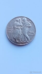 3 strieborné mince SNP - 3